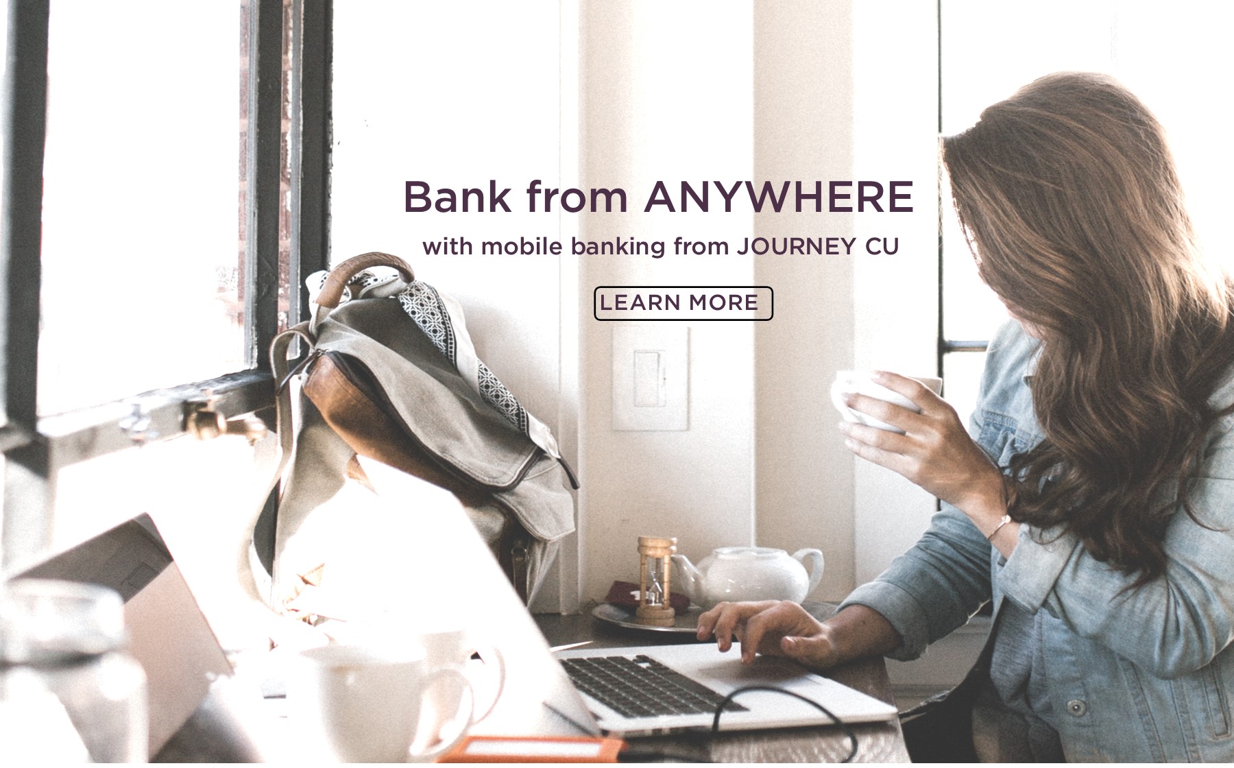 bank from anywhere with mobile banking from journey credit union