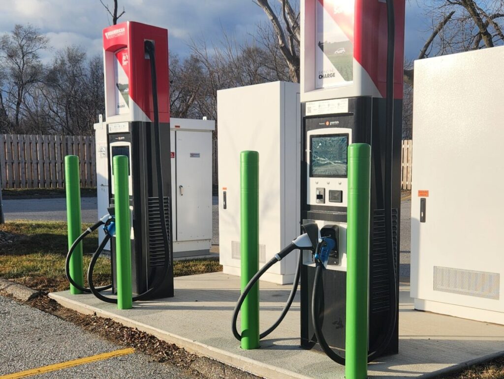 Electric car chargers